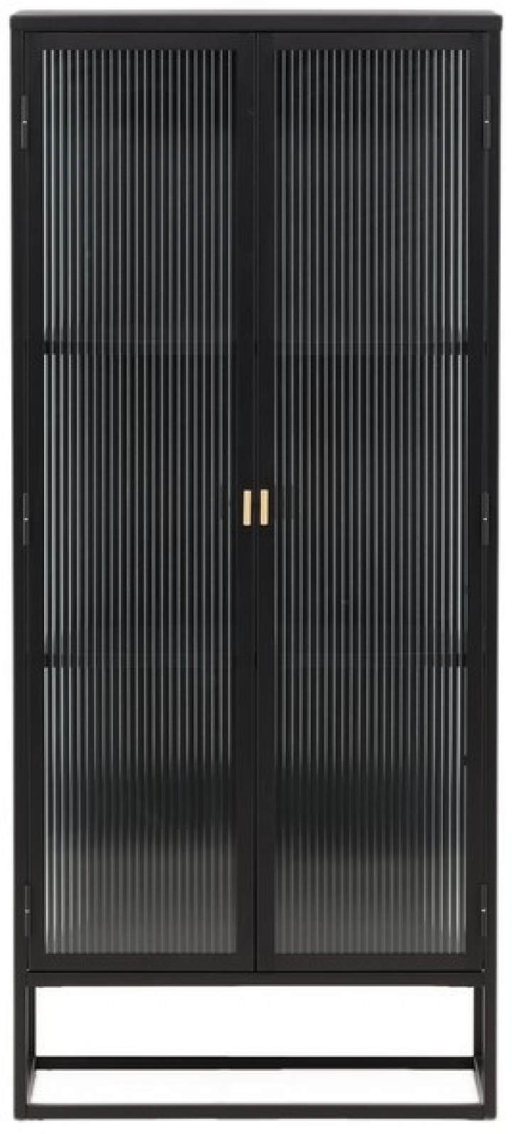 Armoire \'Grebbestad\' 70x160cm - Noir dans le groupe Meubles / Étagères & rangement / Armoires et buffets chez Reforma (15630-208)