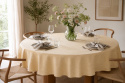 Nappe \'Sabina\' Ronde 200cm - Jaune