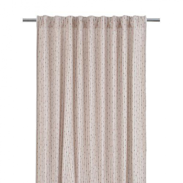 Rideau \'Unni\' 2-pack 140x280 - Brun dans le groupe Campagne / Décoration / Textiles chez Reforma (1596-20-066)