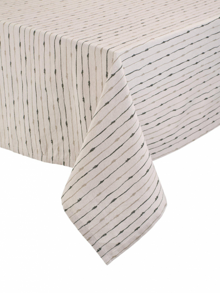 Nappe \'Unni\' 145x280 - Vert dans le groupe Décoration / Textiles / Nappes chez Reforma (1596-85-177)