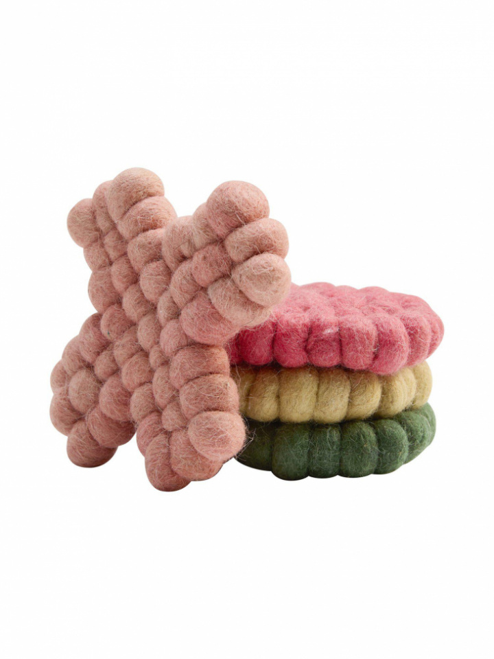 4-pack Sous-verre \'Vanja\' - Multi dans le groupe Décoration / Textiles chez Reforma (1609-89-999)