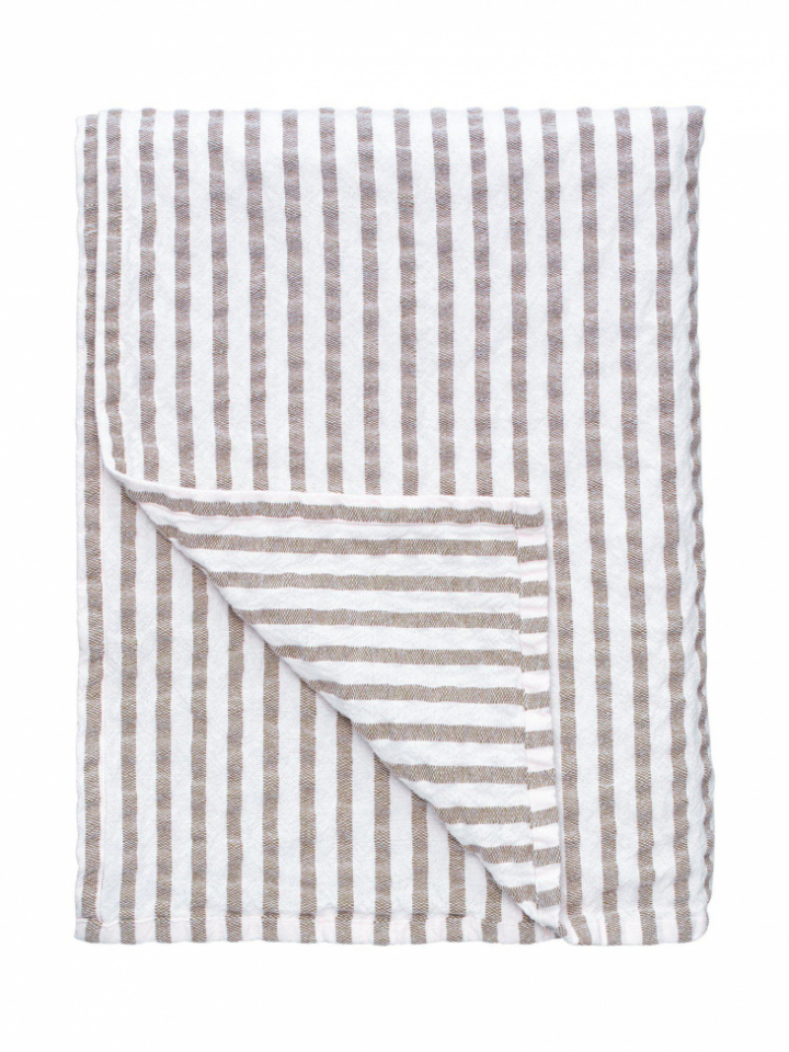 Nappe \'Agata\' 145x280cm - Brun dans le groupe Décoration / Textiles / Nappes chez Reforma (1631-85-124)