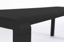 Banc de jardin \'Vondel\' 175x45cm - Noir