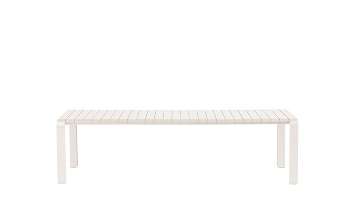 Banc de jardin \'Vondel\' 168,5x87cm - Blanc dans le groupe Meubles / Mobilier de jardin / Bancs de jardin chez Reforma (1700012)