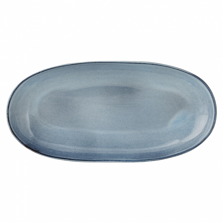 Plat de service \'Sandrine\' - Bleu dans le groupe Décoration / Mise en place & Service / Assiettes & Plats chez Reforma (17902747)