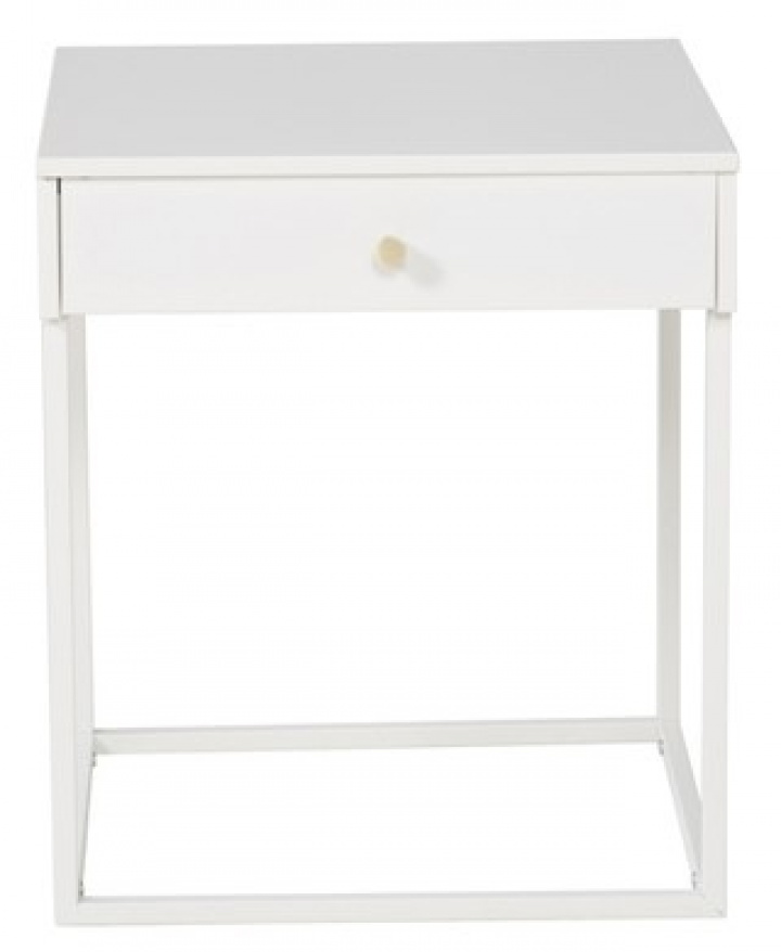 Table de chevet \'Bergslagen\' 41x43 - Blanc dans le groupe Meubles / Tables / Tables de chevet chez Reforma (18066-201)