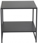 Table d\'appoint \'Strömstad\' 51x51cm - Noir