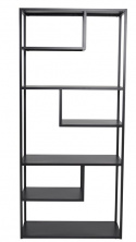 Étagère \'Staal\' 85x188cm - Noir