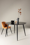 Table à manger \'Trosa\' Ronde 120cm - Noir