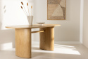 Table à manger \'Luleå\' Ovale 90x180cm - Naturel