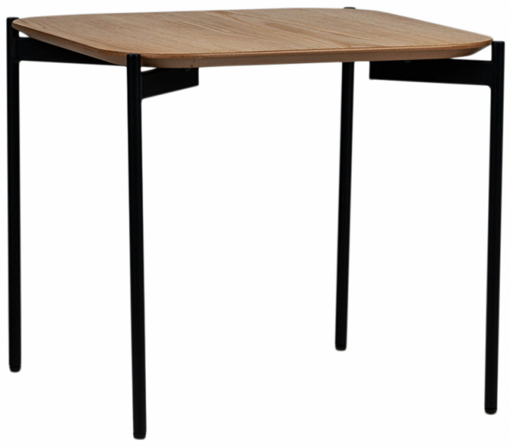 Table basse \'Frida\' 50x50cm - Naturel/Noir dans le groupe Meubles / Tables / Table basse chez Reforma (19005-M)