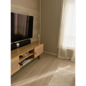 Meuble TV \'Stil\' - Naturel/Noir