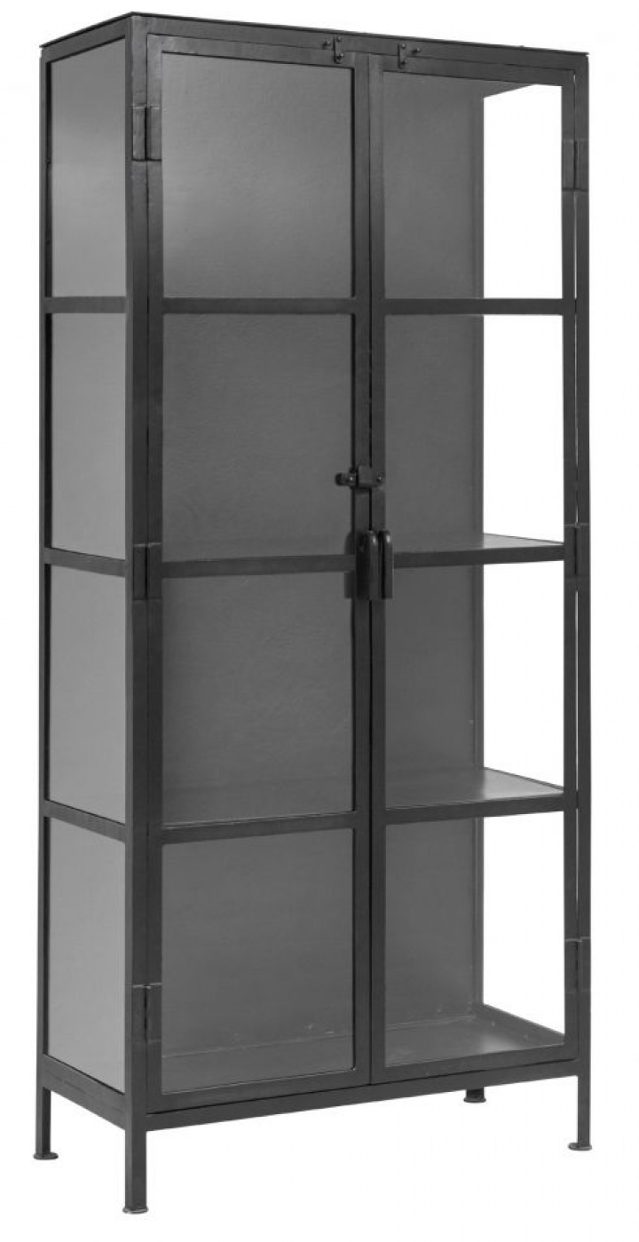 Vitrine \'Phoenix\' - Fer/Noir dans le groupe Meubles / Étagères & rangement / Armoires et buffets chez Reforma (19160)