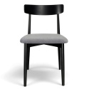 Chaise \'Ystad\' - Noir/Gris