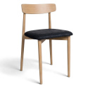 Chaise \'Ystad\' - Naturel/Noir