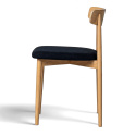 Chaise \'Ystad\' - Naturel/Noir