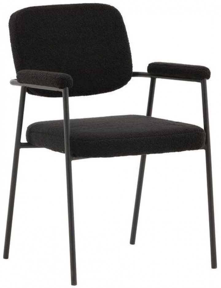 Stol \'Follafoss\' - Noir dans le groupe Meubles / Meubles d\'assise / Chaises chez Reforma (19904-458)