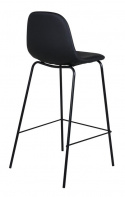 Tabouret \'Eidsberg\' - Cuir noir