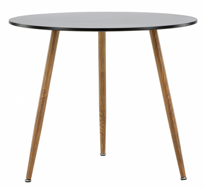 Table à manger \'Palermo\' Ronde 90cm - Noir dans le groupe Meubles / Tables / Table à manger chez Reforma (19921-458)