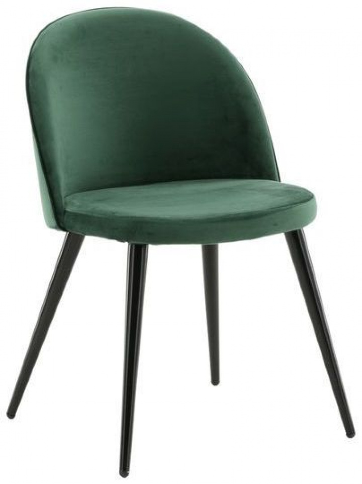 Chaise \'Elverum\' - Vert/Noir dans le groupe Meubles / Meubles d\'assise / Chaises chez Reforma (19924-884)