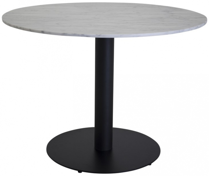 Table à manger \'Ebba\' Ronde 106cm - Blanc dans le groupe Meubles / Tables / Tables rondes chez Reforma (19931-580)