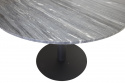 Table à manger \'Ebba\' Ronde 106cm - Gris