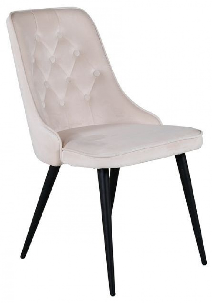 Chaise \'Elverum Deluxe\' - Beige/Noir dans le groupe Meubles / Meubles d\'assise / Chaises chez Reforma (19935-880)