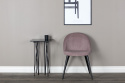 Chaise \'Elverum Velours\' - Rose ancien