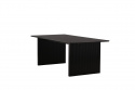 Table à manger \'Vänern\' 100x100cm - Noir