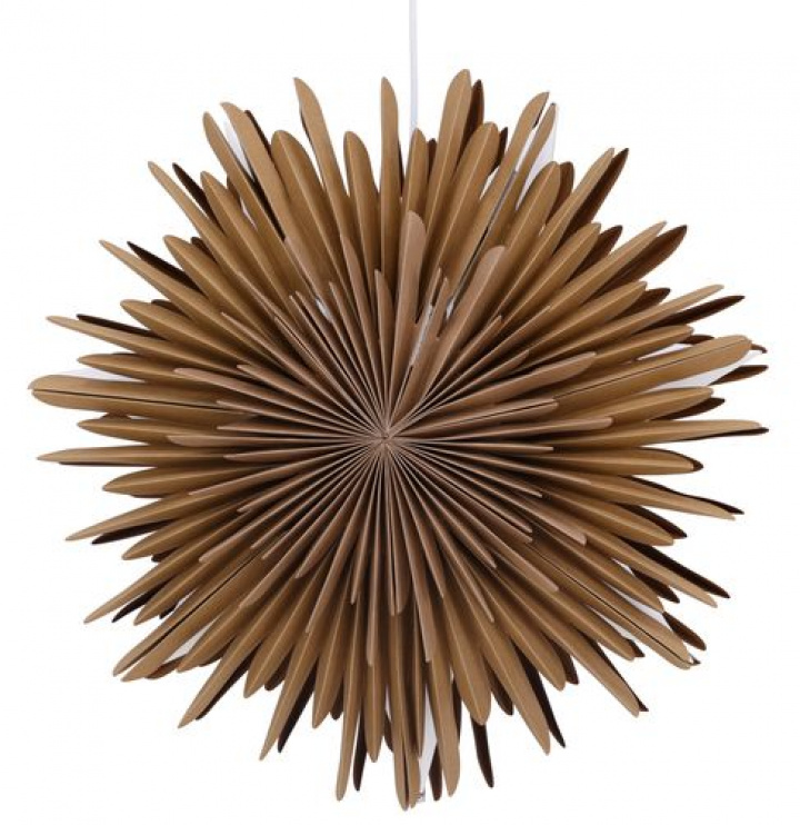 Étoile de l\'Avent \'Svedala\' 35cm - Brun dans le groupe Éclairage / Lampes / Lampes de plafond chez Reforma (20030-103)