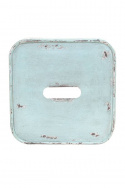 Tabouret \'Marseille\' 45cm - Turquoise