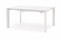 Table à manger \'Standford\' 130-210cm - Blanc