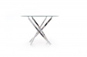 Table à manger \'Dania\' Ronde 100cm - Argent