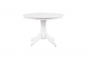 Table à manger \'Visby\' Ronde 106cm - Blanc