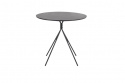 Table à manger \'Fondi\' Ronde 80cm - Noir