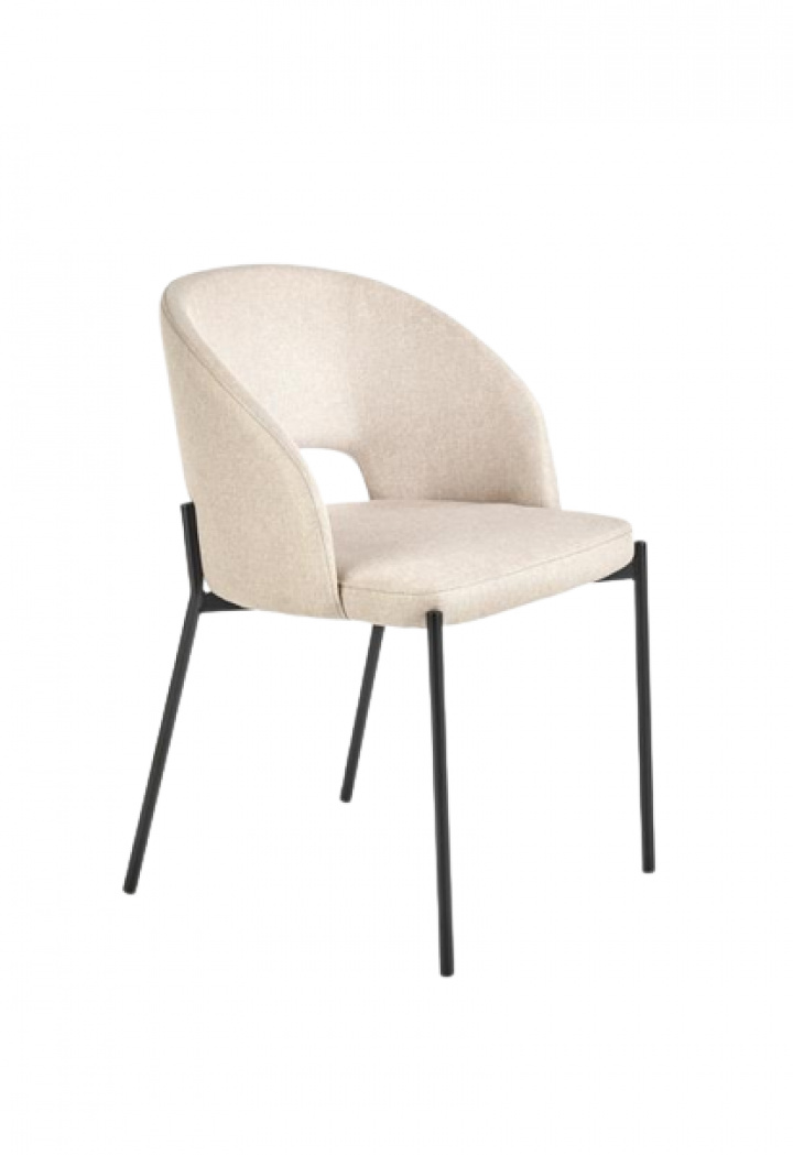 Chaise \'Mieres\' - Beige/Noir dans le groupe Meubles / Meubles d\'assise / Chaises chez Reforma (2010001176411)