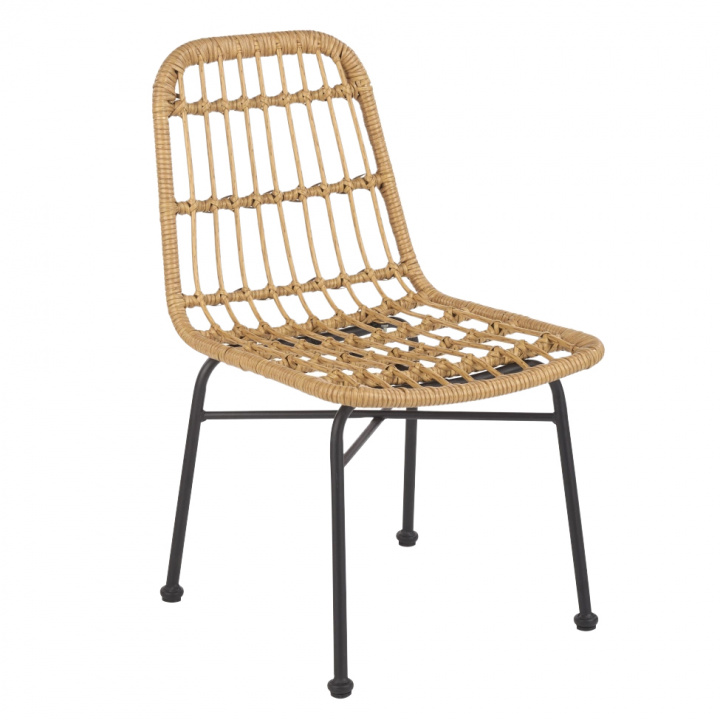 Chaise \'Nature\' - Nature/Noir dans le groupe Meubles / Mobilier de jardin / Chaises de jardin chez Reforma (2010001177555)