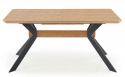 Table à manger \'Bacardi\' 160-220x90cm - Extensible