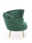 Fauteuil \'Almond\' - Vert foncé