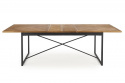 Table à manger \'Alvaro\' 180-240x90cm - Extensible