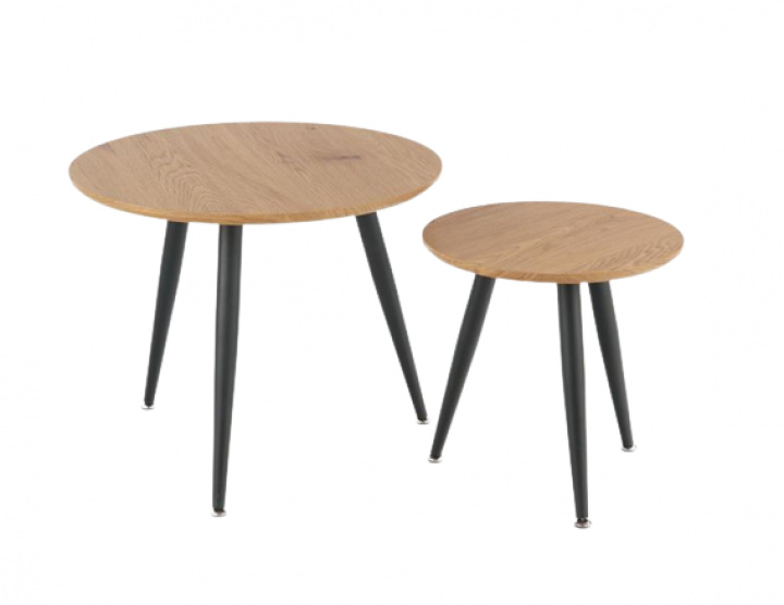 Table basse \'Forsby\' 2 pièces - Chêne dans le groupe Meubles / Tables / Table basse chez Reforma (2010001184812)
