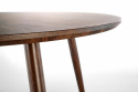 Table à manger \'Prime\' Ronde 110cm - Noyer