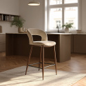 Tabouret de bar \'Vestby\' - Beige/marron