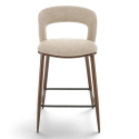 Tabouret de bar \'Vestby\' - Beige/marron