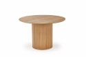 Table à manger \'Lopez\' ronde 120cm - Naturel