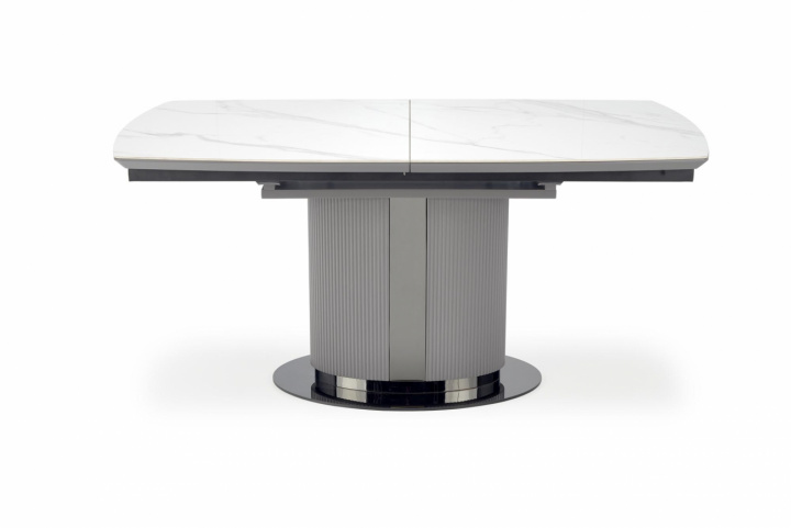 Table à manger \'Dancan\' 160-220cm - Gris/marbre dans le groupe Meubles / Tables / Table à manger chez Reforma (2010001196747)