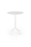 Table à manger \'Calvo\' Ronde 60cm - Blanc