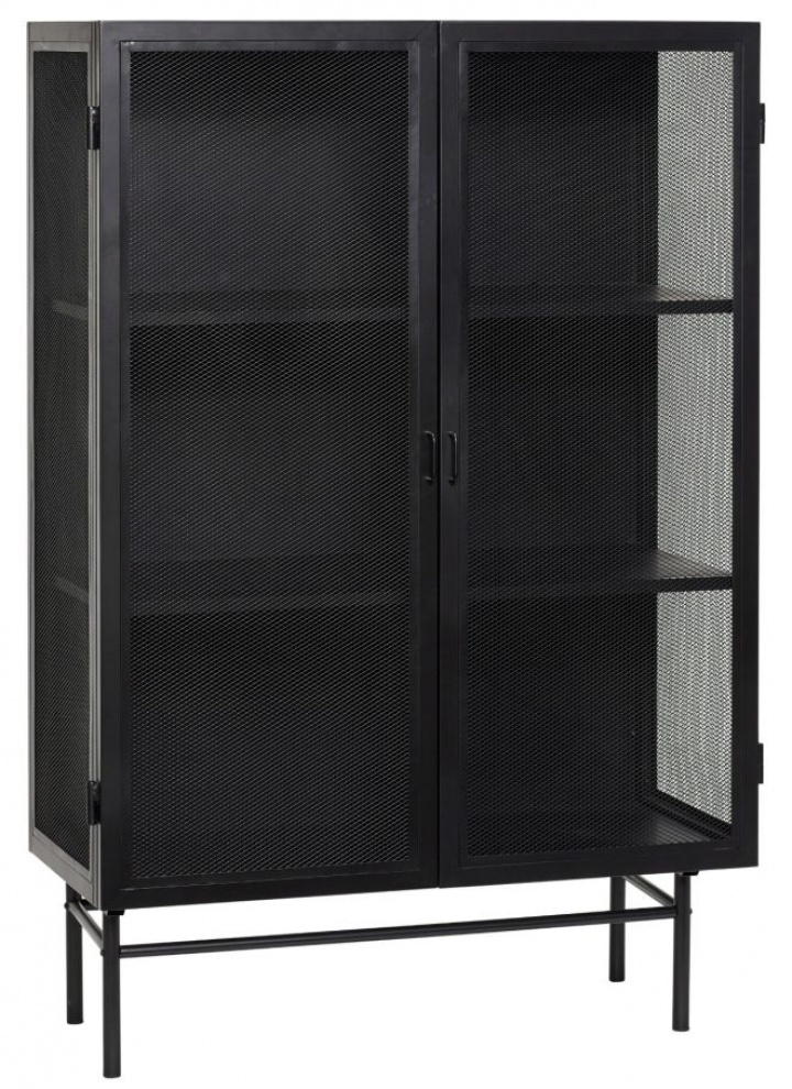 Étagère murale \'Edge Double\' - Noir dans le groupe Meubles / Étagères & rangement / Armoires et buffets chez Reforma (20608)