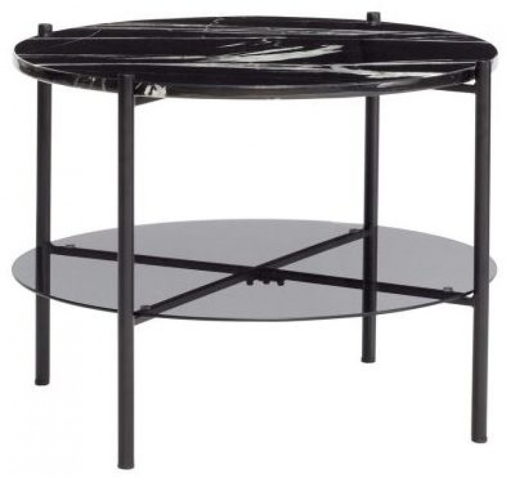 Table d\'appoint \'Smoked\' - Marbre dans le groupe Meubles / Tables / Tables d\'appoint chez Reforma (20805)