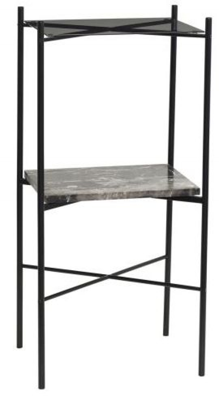 Table console \'Niche\' - Noir dans le groupe Meubles / Tables / Tables d\'appoint chez Reforma (20806)